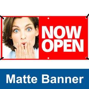 Matte Banner